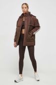 Куртка Guess жіноча колір коричневий зимова (3581714)