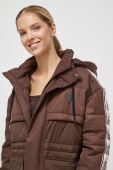 Куртка Guess жіноча колір коричневий зимова (3581714)