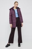 Куртка Pepe Jeans жіноча колір фіолетовий зимова