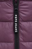 Куртка Pepe Jeans жіноча колір фіолетовий зимова