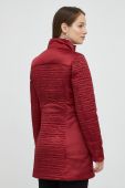 Куртка Guess жіноча колір бордовий перехідна (2817268)