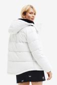 Куртка Desigual жіноча колір білий зимова (2684579)