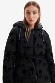 Куртка Desigual жіноча колір чорний зимова (2672334)