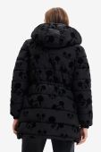 Куртка Desigual жіноча колір чорний зимова (2672334)