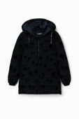 Куртка Desigual жіноча колір чорний зимова (2672334)