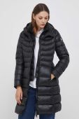 Пухова куртка Colmar жіноча колір чорний перехідна (3476633)