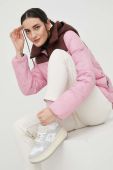 Куртка Noisy May ales жіноча колір рожевий зимова
