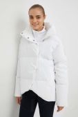 Пухова куртка adidas Performance жіноча колір білий зимова