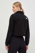 Кофта The North Face Womens Denali Crop жіноча колір чорний