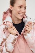 Roxy Куртка Galaxy Print Block колір рожевий (2753392)