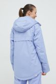 Roxy Куртка x Chloe Kim колір блакитний