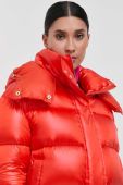 Пухова куртка Patrizia Pepe жіноча колір помаранчевий зимова