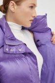 Пухова куртка Patrizia Pepe жіноча колір фіолетовий зимова