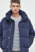 Куртка Trussardi жіноча колір синій зимова oversize