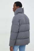 Куртка Trussardi жіноча колір сірий зимова oversize