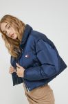 Пухова куртка Tommy Jeans жіноча колір синій зимова oversize