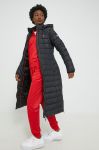 Куртка Tommy Jeans жіноча колір чорний зимова (2632045)