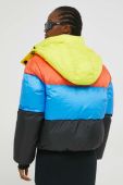 Пухова куртка Tommy Jeans жіноча зимова oversize колір барвистий (2840421)
