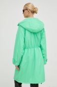 Парка American Vintage жіноча колір зелений перехідна