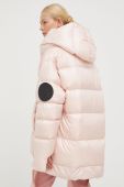 Пухова куртка MMC STUDIO Jesso жіноча колір рожевий зимова oversize (2585195)