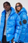 Пухова куртка MMC STUDIO Jesso жіноча зимова oversize колір блакитний