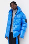 Пухова куртка MMC STUDIO Jesso жіноча зимова oversize колір блакитний