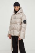 Пухова куртка MMC STUDIO Jesso жіноча колір бежевий зимова oversize (2585193)