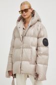 Пухова куртка MMC STUDIO Jesso жіноча колір бежевий зимова oversize (2585193)