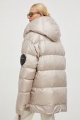 Пухова куртка MMC STUDIO Jesso жіноча колір бежевий зимова oversize (2585193)