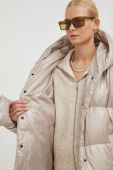 Пухова куртка MMC STUDIO Jesso жіноча колір бежевий зимова oversize (2585193)