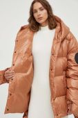 Пухова куртка MMC STUDIO Jesso жіноча колір коричневий зимова oversize (3519343)