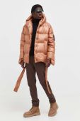 Пухова куртка MMC STUDIO Jesso жіноча колір коричневий зимова oversize (3519343)