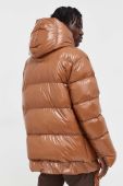 Пухова куртка MMC STUDIO Jesso Gloss жіноча колір коричневий зимова oversize