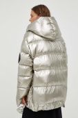 Пухова куртка MMC STUDIO Jesso Gloss жіноча колір сірий зимова oversize (3519349)