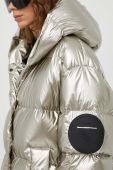 Пухова куртка MMC STUDIO Jesso Gloss жіноча колір сірий зимова oversize (3519349)