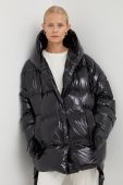 Пухова куртка MMC STUDIO Jesso Gloss жіноча колір чорний зимова oversize