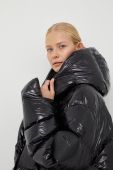 Пухова куртка MMC STUDIO Jesso Gloss жіноча колір чорний зимова oversize