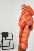 Пухова куртка MMC STUDIO Maffo жіноча колір помаранчевий зимова oversize
