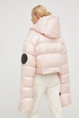 Пухова куртка MMC STUDIO Maffo жіноча колір рожевий зимова oversize