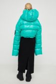 Пухова куртка MMC STUDIO Maffo жіноча колір зелений зимова oversize