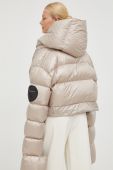 Пухова куртка MMC STUDIO Maffo жіноча колір бежевий зимова oversize (2585204)