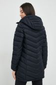 Пухова куртка Peak Performance жіноча колір синій зимова