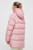 Пухова куртка Peak Performance жіноча колір рожевий зимова