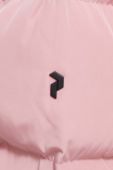 Пухова куртка Peak Performance жіноча колір рожевий зимова