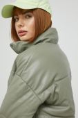 Куртка Sixth June жіноча колір зелений зимова oversize