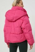Куртка Sixth June жіноча колір рожевий перехідна oversize