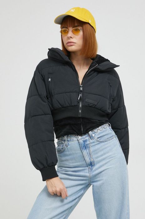 Куртка Sixth June жіноча колір чорний зимова (2821085)