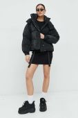 Куртка Sixth June жіноча колір чорний зимова oversize (2821091)