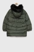 Дитяча пухова куртка Tommy Hilfiger колір зелений (2877097)