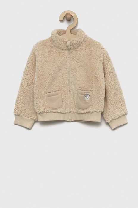 Дитяча кофта United Colors of Benetton колір бежевий